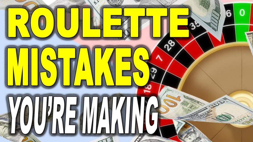 Not thinking carefully when betting, but only relying on luck when playing roulette