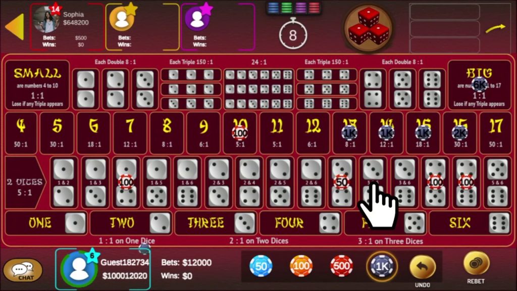 Tips for playing online sicbo to win for sure